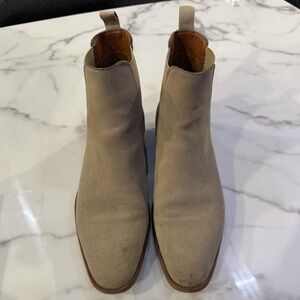 Aldo Suede Chelsea Boots, Size 10